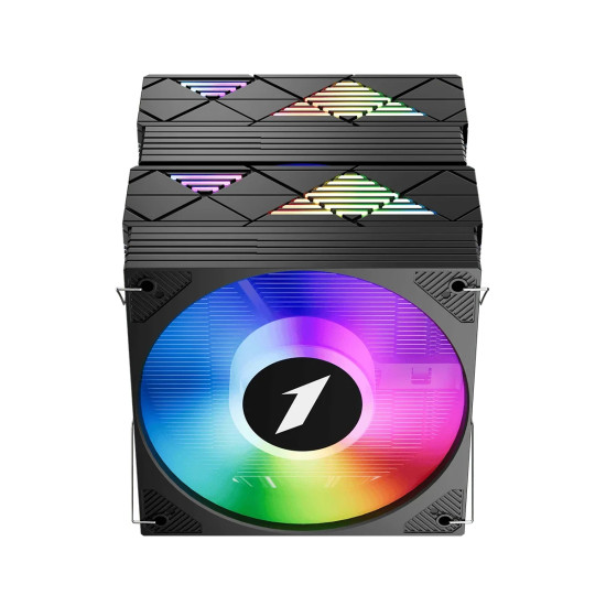 Охладител за процесор 1stPlayer CPU Cooler CRYO CY12LD Black - LGA1851/AM5, Dual-Tower, ARGB