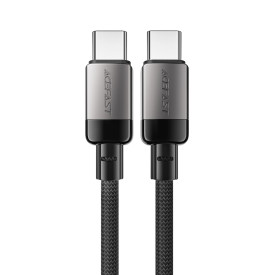 USB кабел Acefast USB-C to USB-C Cable 60W Nylon Braided 1.20m - C9-03 - Black
