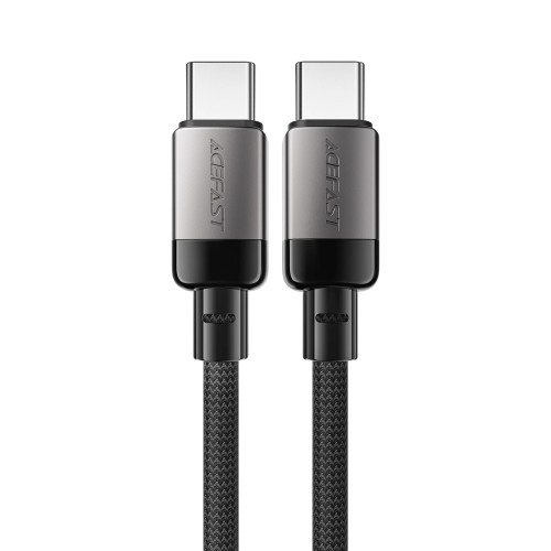 USB кабел Acefast USB-C to USB-C Cable 60W Nylon Braided 1.20m - C9-03 - Black