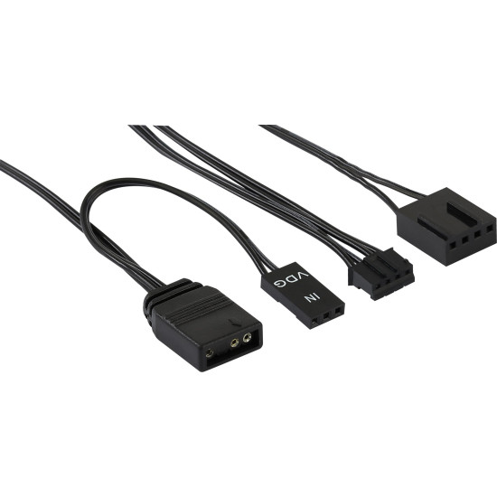 Комплект вентилатори AeroCool Fan Pack 3-in-1 3x120mm - Saturn 12F ARGB Pro - Addressable RGB with Hub, Remote - ACF3-ST10247.01
