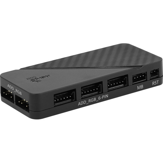 Комплект вентилатори AeroCool Fan Pack 3-in-1 3x120mm - Saturn 12F ARGB Pro - Addressable RGB with Hub, Remote - ACF3-ST10247.01