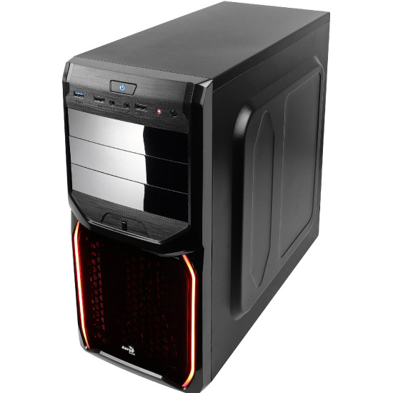 Кутия за компютър AeroCool Case ATX - V3X RGB Window - ACCM-PV11011.11