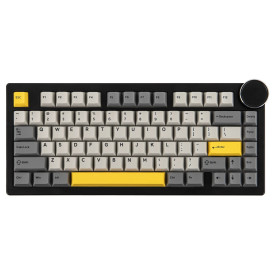 Клавиатура Ajazz Gaming Mechanical Keyboard AK820 V2 - Arctic Isle Magnetic Switch [Linear] (English US), Black, Gray, Yellow
