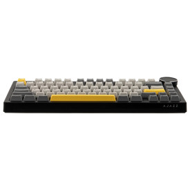 Клавиатура Ajazz Gaming Mechanical Keyboard AK820 V2 - Arctic Isle Magnetic Switch [Linear] (English US), Black, Gray, Yellow