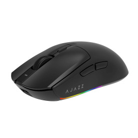 Безжична мишка Ajazz AJ139 V2 MC - Wireless Gaming Mouse - 1K, Magnetic Charging Dock, Black