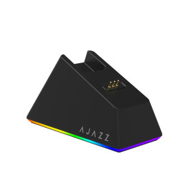 Безжична мишка Ajazz AJ139 V2 MC - Wireless Gaming Mouse - 1K, Magnetic Charging Dock, Black