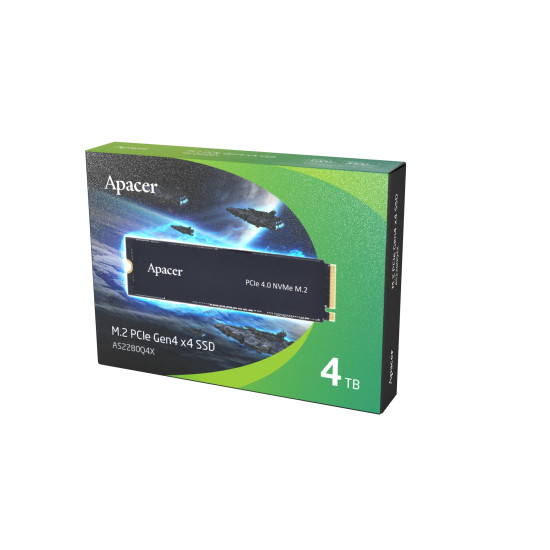 Вътрешен SSD диск Apacer M.2 PCIe AS2280Q4X, 1TB - AP1TBAS2280Q4X-1