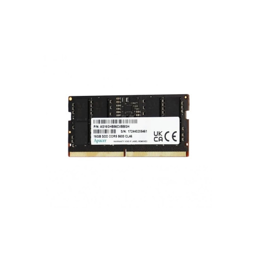 RAM памет Apacer 32GB DDR5, SO-DIMM, 5600MHz, 1.1V
