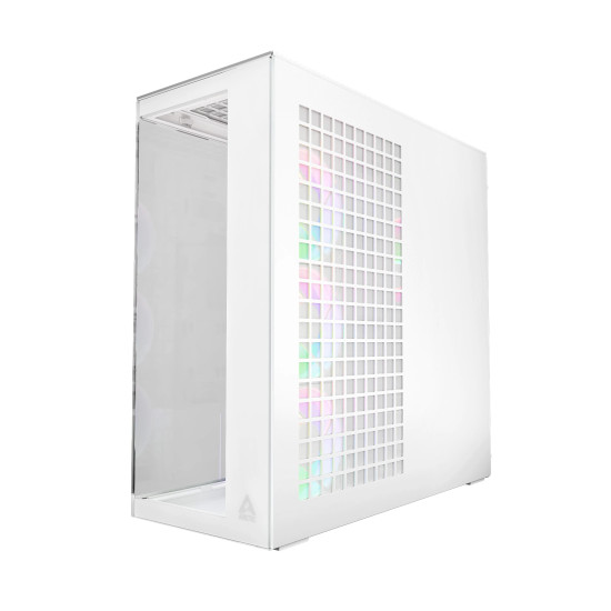 Кутия за компютър ARCTIC Xtender VG, E-ATX, Mid-Tower, Dual Chamber, 5 ARGB, White