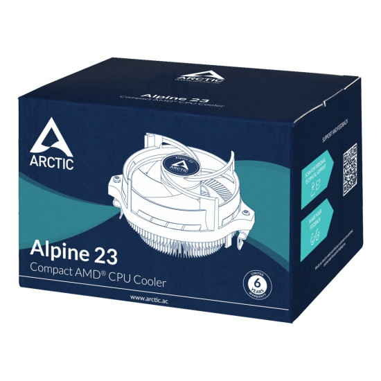 Охладител за процесор Arctic за процесор CPU Cooler Alpine 23 - AM4