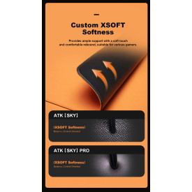 Подложка за мишка ATK Gaming Mousepad SKY MINI - Korean Polyurethane, 360 x 300 x 4 мм