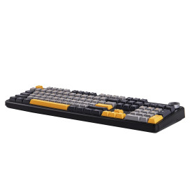 Безжична клавиатура Aula Wireless Gaming Mechanical Keyboard F108 PRO - Volcanic Switch [Linear] (English US), Black, Gray