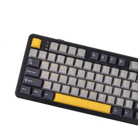 Безжична клавиатура Aula Wireless Gaming Mechanical Keyboard F108 PRO - Volcanic Switch [Linear] (English US), Black, Gray