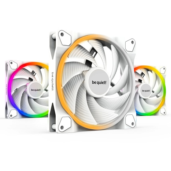 Комплект вентилатори be quiet! Fan Pack 3-in-1 3 x 140mm - LIGHT WINGS White 140mm PWM high-speed Triple-Pack Комплект вентилатори be quiet! Fan Pack 3-in-1 3 x 140mm - LIGHT WINGS White 140mm PWM high-speed Triple-Pack