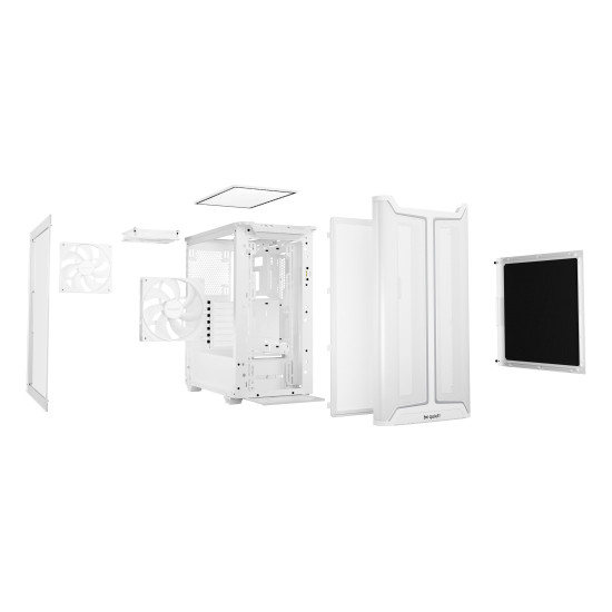Кутия за компютър be quiet! Case ATX - Pure Base 501 DX White