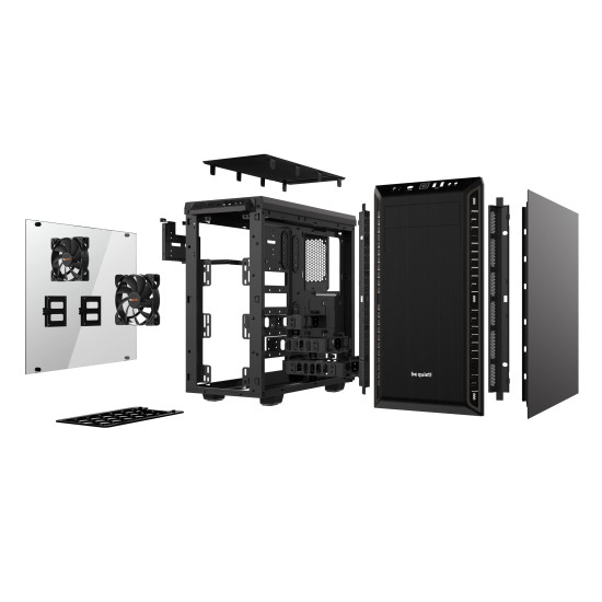 Кутия за компютър be quiet! Case ATX - Pure Base 600 Window Black