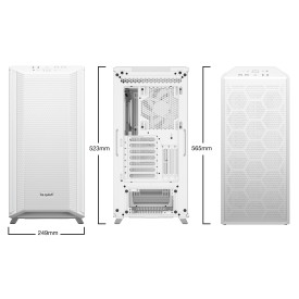 Кутия за компютър be quiet! Case EATX - Dark Base 701 White