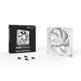 Вентилатор be quiet! Fan 120mm - Pure Wings 3 120mm PWM White