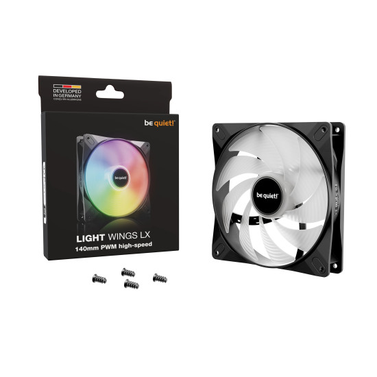 Вентилатор be quiet! Fan 140mm - LIGHT WINGS LX 140mm PWM High-Speed