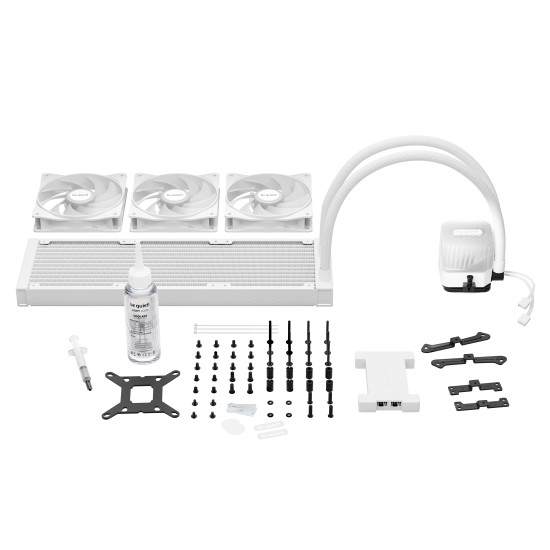 Водно охлаждане be quiet! Water Cooling - LIGHT LOOP 360mm White
