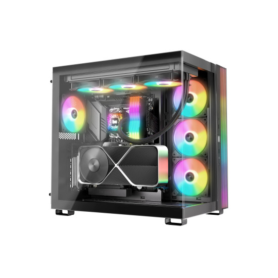 Водно охлаждане be quiet! Pure Loop 3 LX 360mm, ARGB, AIO, 3 x 120mm PWM fans, Silent pump, Black
