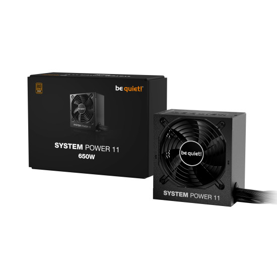Захранване be quiet! PSU ATX 3.1 Bronze - SYSTEM POWER 11, 650W