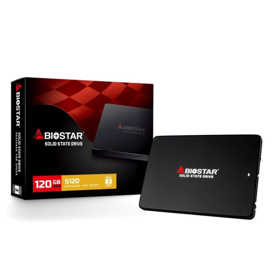 Вътрешен SSD диск Biostar S120, 120GB, SATA3