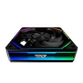 Комплект вентилатори Darkflash Fan Pack 3-in-1 3x120mm - INF32 Black, Daisy-Chain, Infinity Mirror, A-RGB