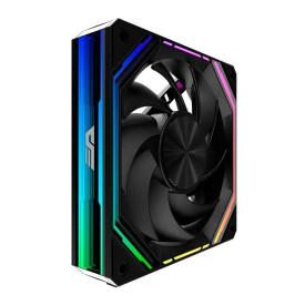 Комплект вентилатори Darkflash Fan Pack 3-in-1 3x120mm - INF32 Black, Daisy-Chain, Infinity Mirror, A-RGB