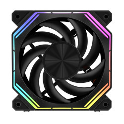 Комплект вентилатори DarkFlash INF34 Fan Pack 3in1, 3x120mm, Daisy-Chain, Addressable RGB, Black
