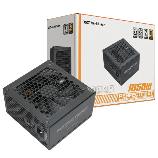 Захранване DarkFlash ATX-31 1050W Gold, Full Modular, PCIe 5.1, PMT1050-A3