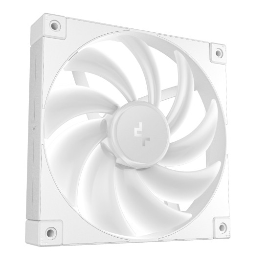 Комплект вентилатори DeepCool Fan Pack 3-in-1 3x140mm - FD14 White, Addressable RGB