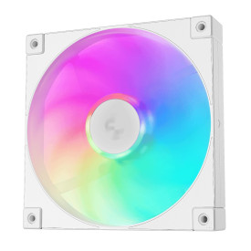 Комплект вентилатори DeepCool Fan Pack 3-in-1 3x140mm - FD14 White, Addressable RGB