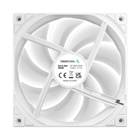 Комплект вентилатори DeepCool Fan Pack 3-in-1 3x140mm - FD14 White, Addressable RGB