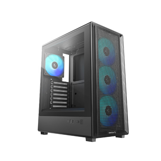 Кутия за компютър DeepCool Case ATX - CC550 4F - 4 ARGB Fans