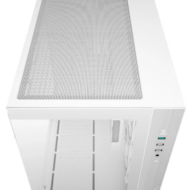 Кутия за компютър DeepCool Case mATX - CG330 3F WH - 3 ARGB Fans