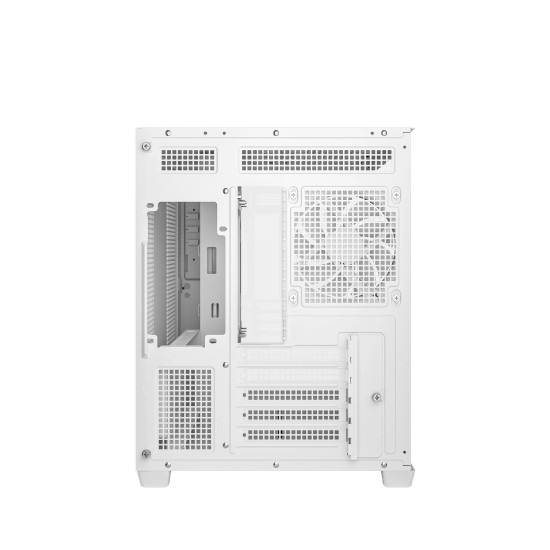 Кутия за компютър DeepCool Case mATX - CG330 3F WH - 3 ARGB Fans