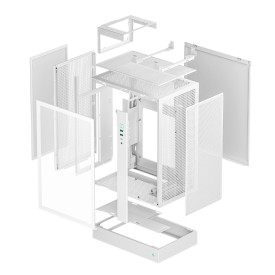 Кутия за компютър DeepCool Case mATX - CH170 PLUS, White