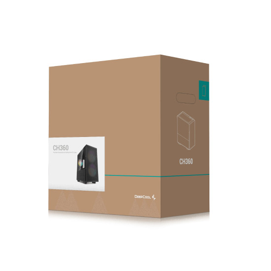 Кутия за компютър DeepCool Case mATX - CH360
