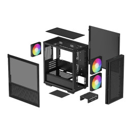 Кутия за компютър DeepCool Case mATX - CH360