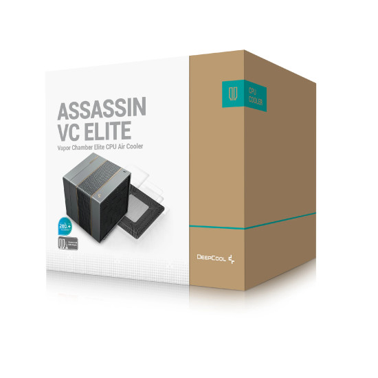 Охладител за процесор DeepCool CPU Cooler ASSASSIN VC ELITE - Vapor Chamber, Dual-Tower