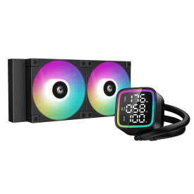 Водно охлаждане DeepCool Water Cooling LD240 - LCD Screen, A-RGB