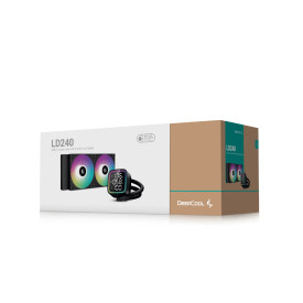 Водно охлаждане DeepCool Water Cooling LD240 - LCD Screen, A-RGB