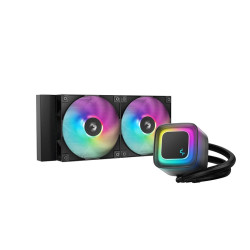 Водно охлаждане DeepCool Water Cooling LE240 V2 - Addressable RGB - LGA1851/AM5