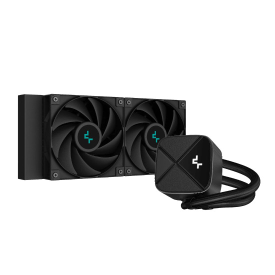 Водно охлаждане DeepCool Water Cooling LS520S Zero Dark - LGA1700/AM5 Водно охлаждане DeepCool Water Cooling LS520S Zero Dark - LGA1700/AM5