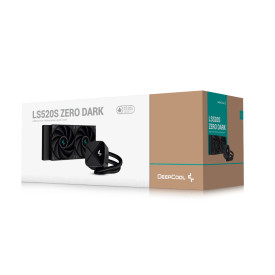 Водно охлаждане DeepCool Water Cooling LS520S Zero Dark - LGA1700/AM5