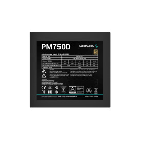 Захранване DeepCool PSU 750W - 80+ Gold - PM750D