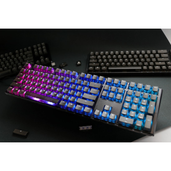 Клавиатура Ducky DKON2108ST BUSPDABAAAC1, USB, RGB, Cherry MX Brown, Black