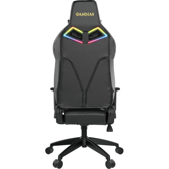 Геймърски стол Gamdias Gaming Chair - ACHILLES E1-L Black RGB