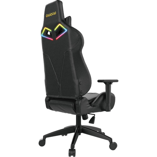 Геймърски стол Gamdias Gaming Chair - ACHILLES E1-L Black RGB